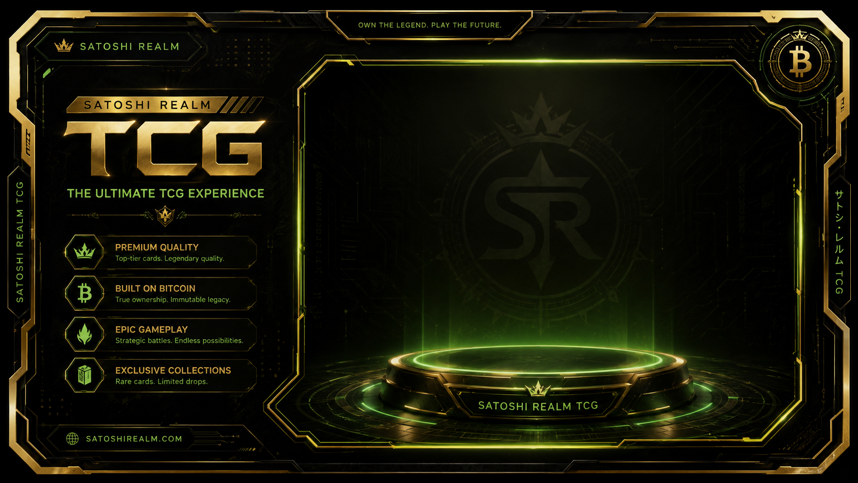 Satoshi Realm TCG — The Ultimate TCG Experience